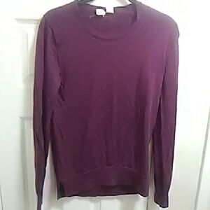💲1⃣▶▶GAP Women's Rich Purple Crew Neck Sweater